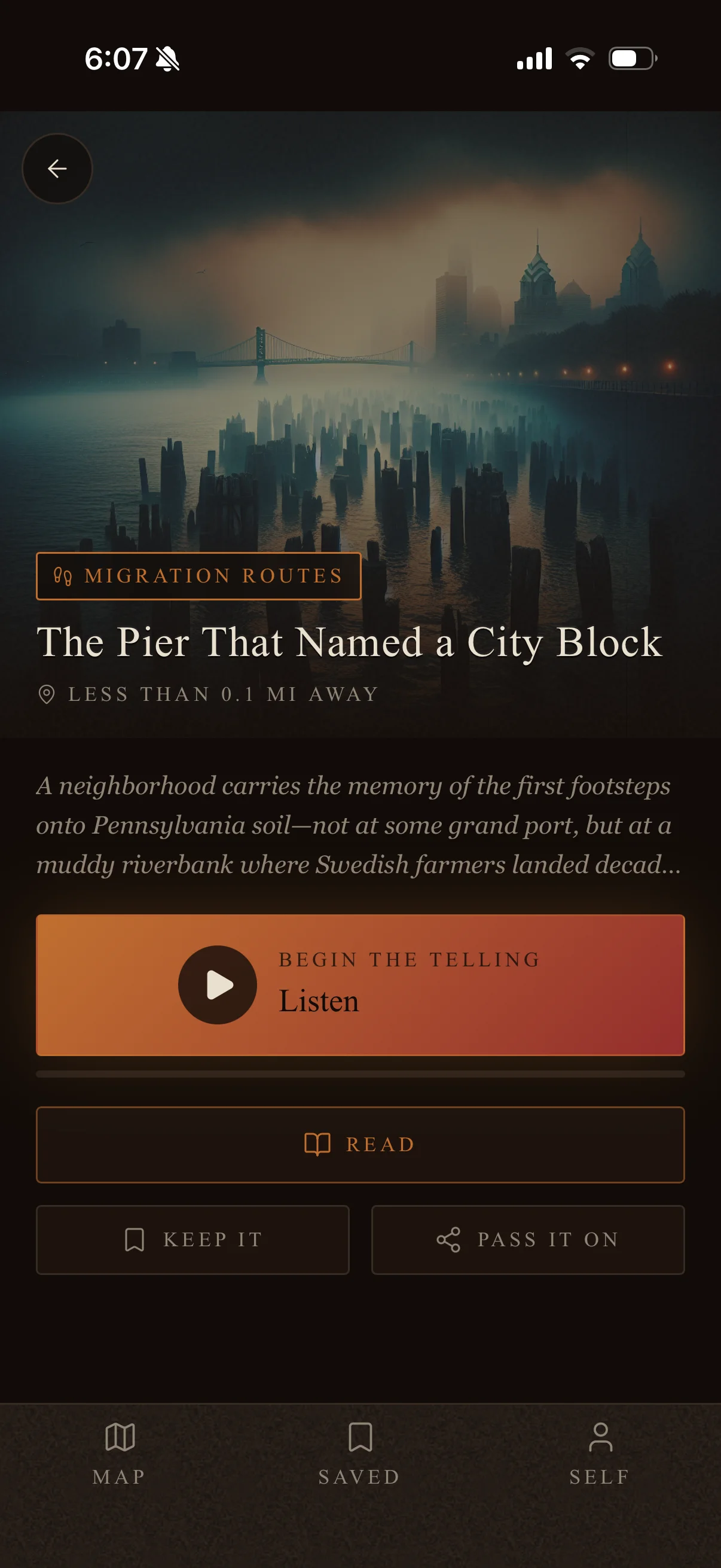 The Pier That Named a City Block