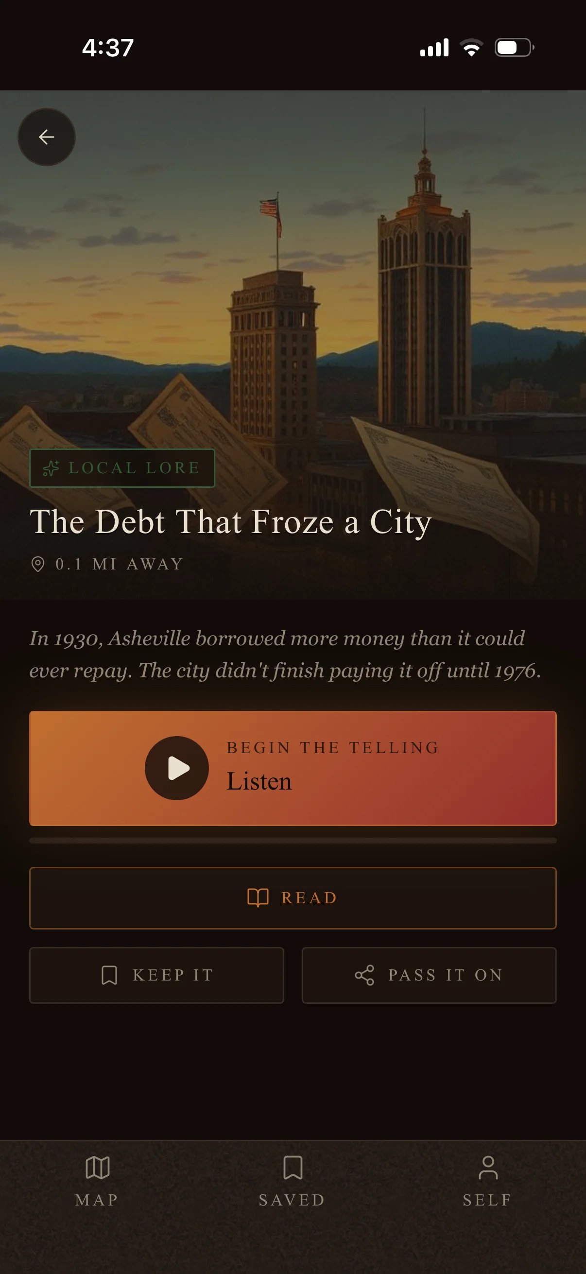 The Debt That Froze a City