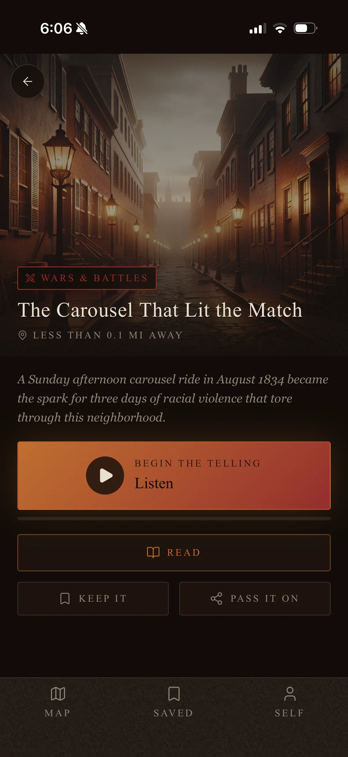 The Carousel That Lit the Match